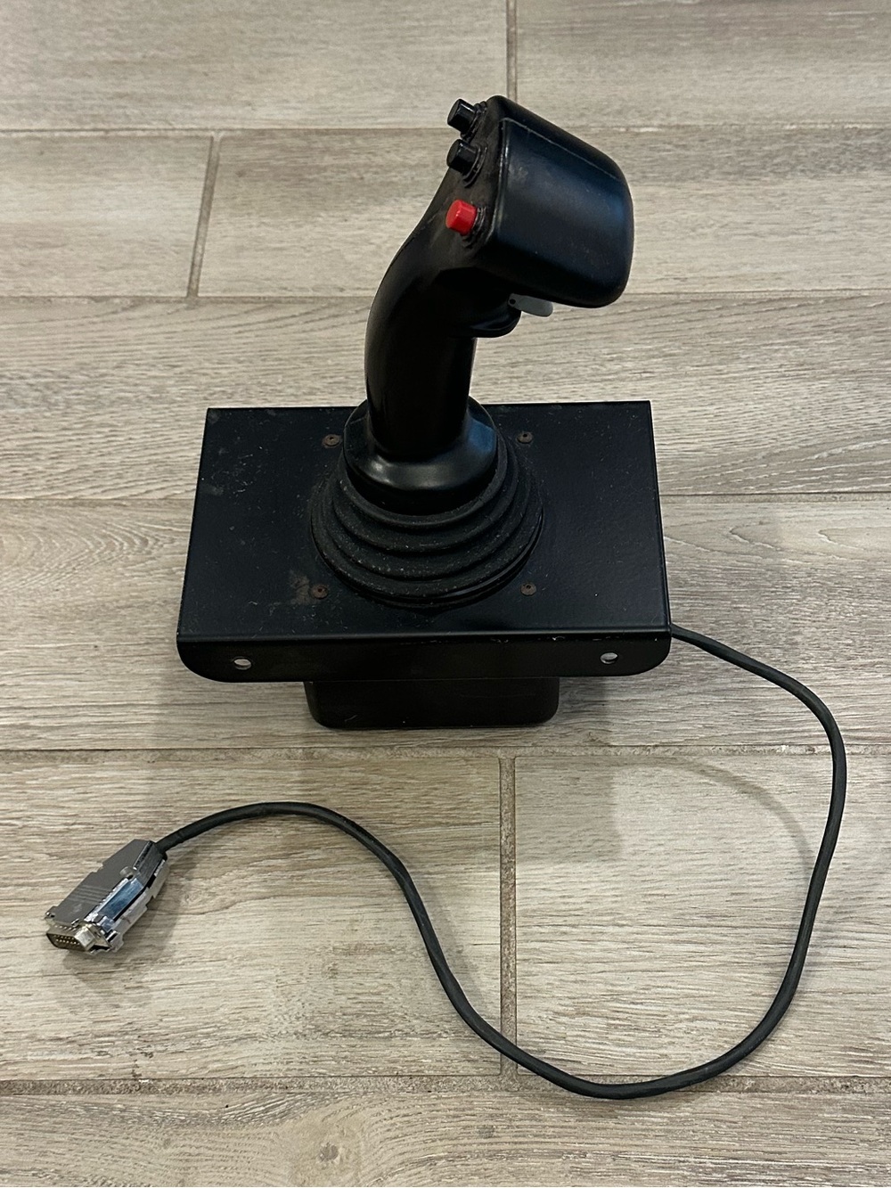 VTG MSI (Measurement Systems Inc.) Joystick Gimbal AH-64 Flight Simulator